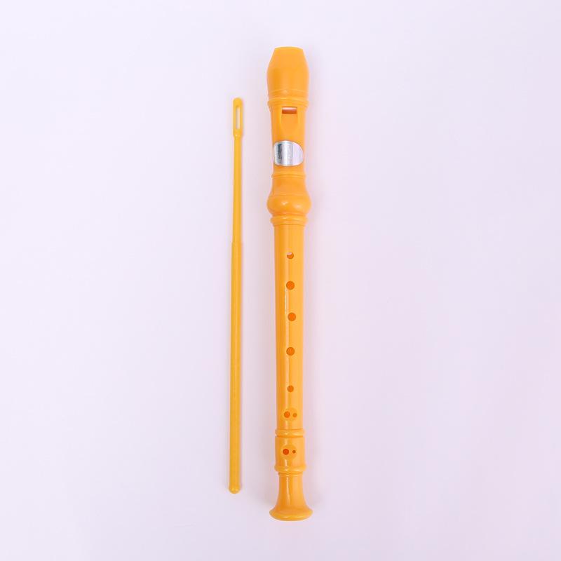 Swan ABS German Soprano Recorder for Students, 6/8-Hole, White Flute