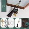 Handmade DIY Car Pendant Kit: Brocade Gourd Hanging Ornament Souvenir