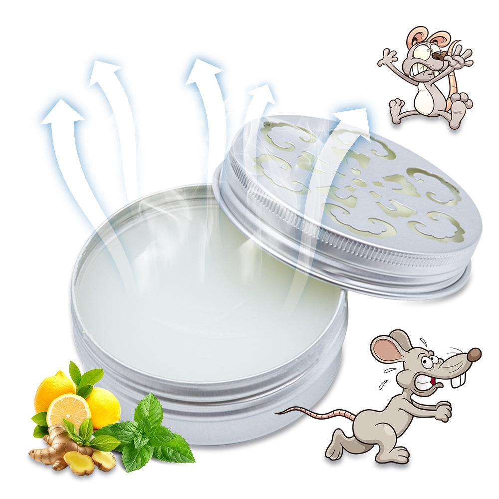Natural Peppermint Rodent Repellent Balls 6 Packs, Plant-Based Mouse Deterrent Pellets, Camphor Alternative