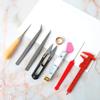Handmade Small Jewelry Tool Set Nose Pliers Glue Storage Box Rings