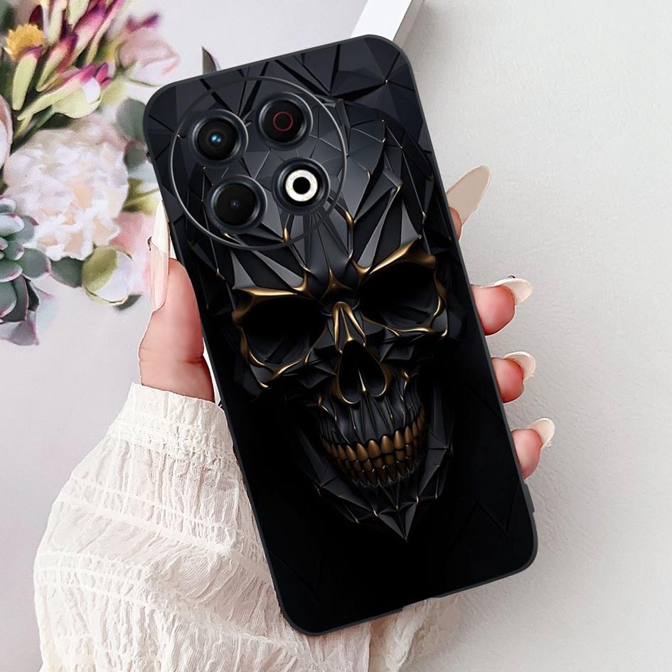 For Tecno Spark 30 Pro 4G Case Cool Fashion Dragon Lion Soft Silicone Shockproof Cover For Tecno Spark 30 KL6 Spark30 Pro Bumper