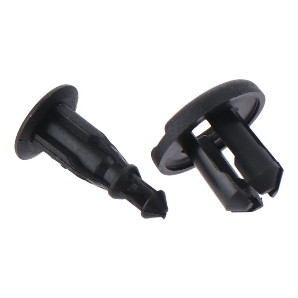 Lot de 100 clips de retenue pour pare-chocs avant, 10 mm, noirs, 91503-SZ3-003, pour HONDA