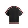 Kith 2025 Spring Collection Mesh Leon Casual Comfortable Versatile V-Neck Short Sleeve Jersey Men jersey Black KHM032703-001