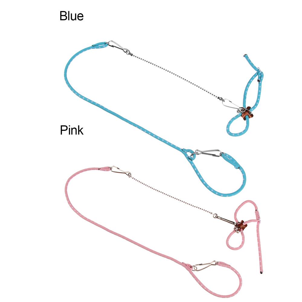 Soft Pet Pig Ropes Adjustable Hamster Harness Ferrets Rat Leash Parrot Mouse Rope Bird Leashes