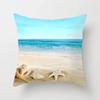 Beach Landscape Natural Scenery Printed Throw Pillow Cover Sofa Decoration Car Office Seat Cushion  Home Decor