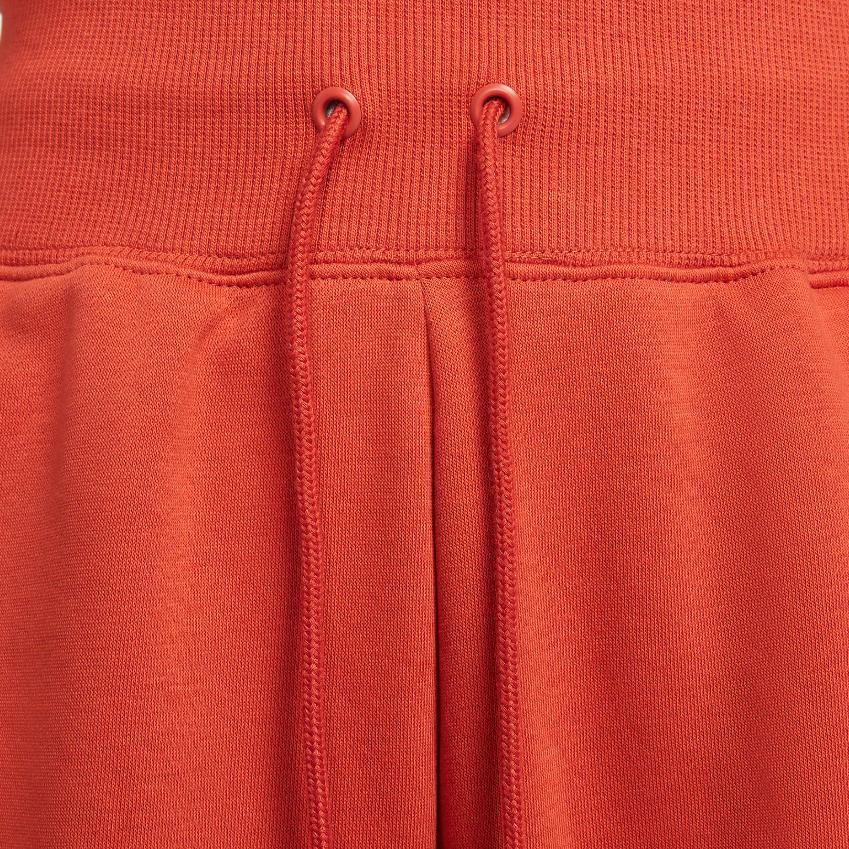 New Nike Sportswear Phoenix Fleece Knitted Sweatpants Women's Orange Red DQ5887-861