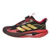 adidas Lightdart Habu J CNY Neujahrsedition Bequeme Sports Low-Top Kinder Laufschuhe Kinder Sneaker Schwarz Gold Rot KJ1688