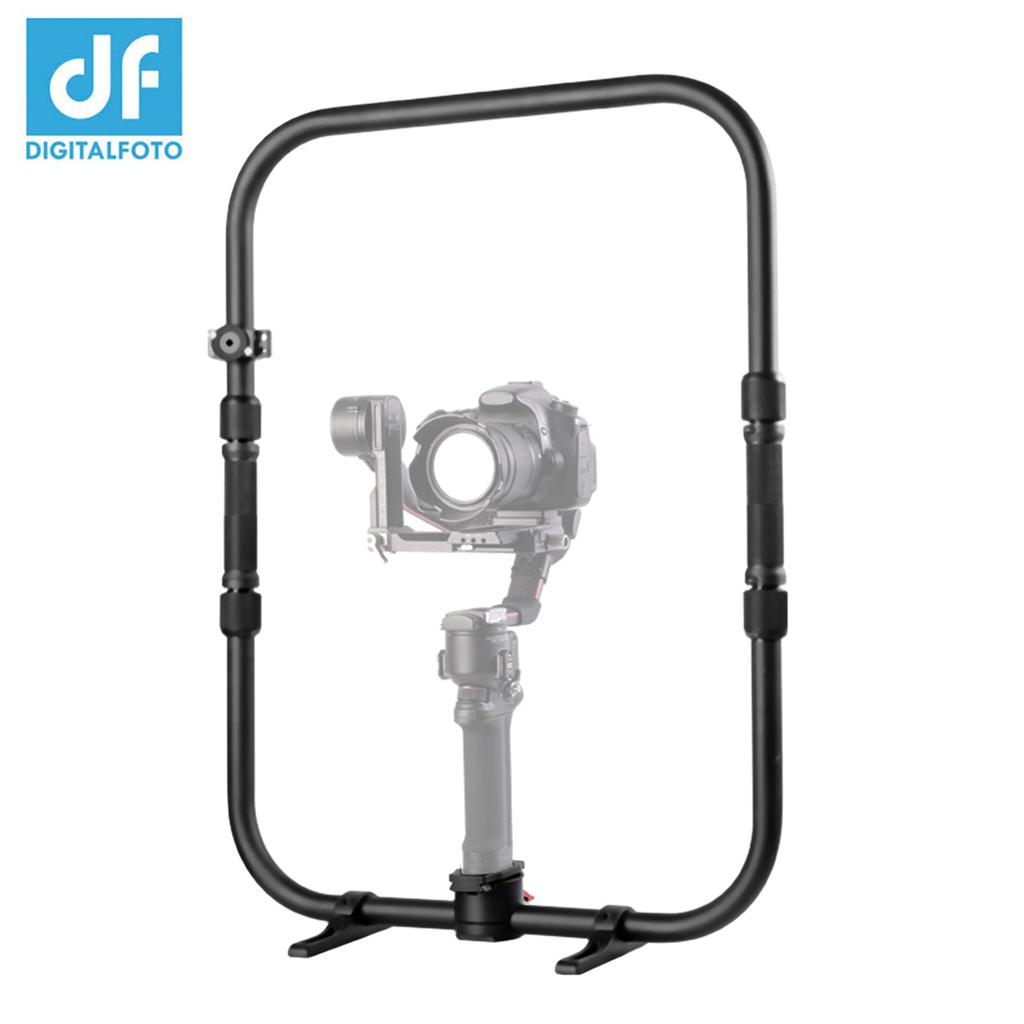 DF DIGITALFOTO MAGIC RING X Professional Dual Handle Grip Ring Handheld Stabilizer Photography Accessory Load Bearing