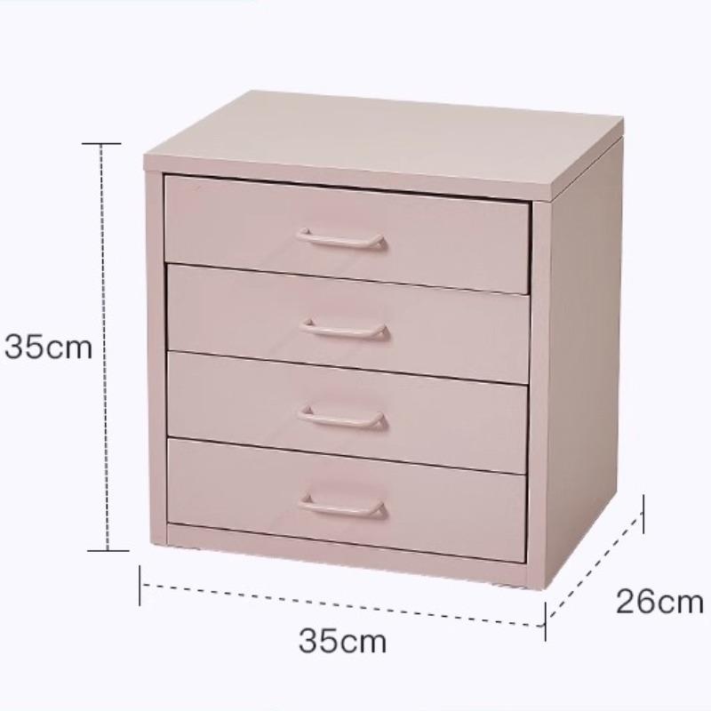 

Drawer Type Storage Box Makeup Organizer Boxes Nordic Multifunctional Desktop Organizing Case Luxury Metal Accessory Cabinet
