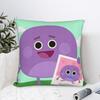 Bumbles Bildungs-Cartoon Nums Kissenbezug Druck Polyester Kissenbezug Dekoration Schlichte Kissenhülle Schlafzimmer Quadratisch