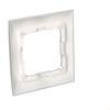 Single universal frame IP20 / IP44, matt silver Simon54