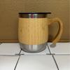 Creative Portable Bamboo Travel Coffee Mug - Vacuum Insulated