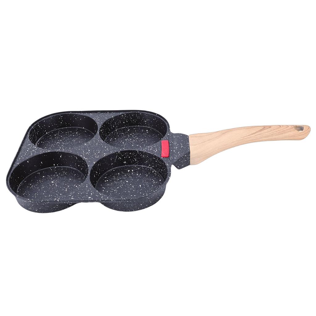 Egg Frying Pan Anti Sticking 4 Cup Versatile Breakfast Omelette Skillet for Pancakes Crepes