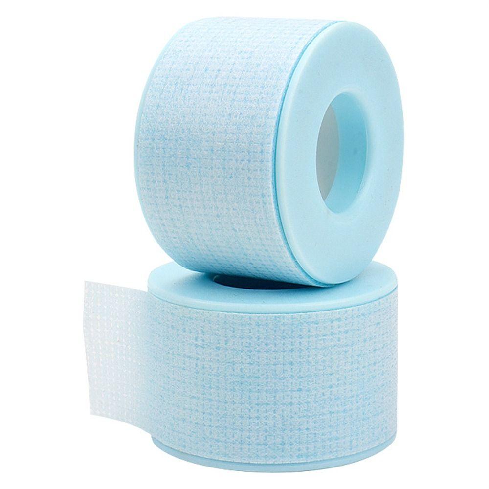 2 Rolls Non-woven Makeup Lash Tape Pain-Free Removal Eyelash Tapes  for Grafting False Eyelash Patch