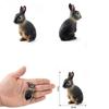 Simulated Zoo Desktop Ornaments Kids Gift Home Decor Animal Figurine Rabbit Model Educational Toys