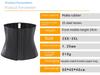 Matte Rubber Waist Trainer: 25 Steel Bone Sports Shaper for Women's Fitness.