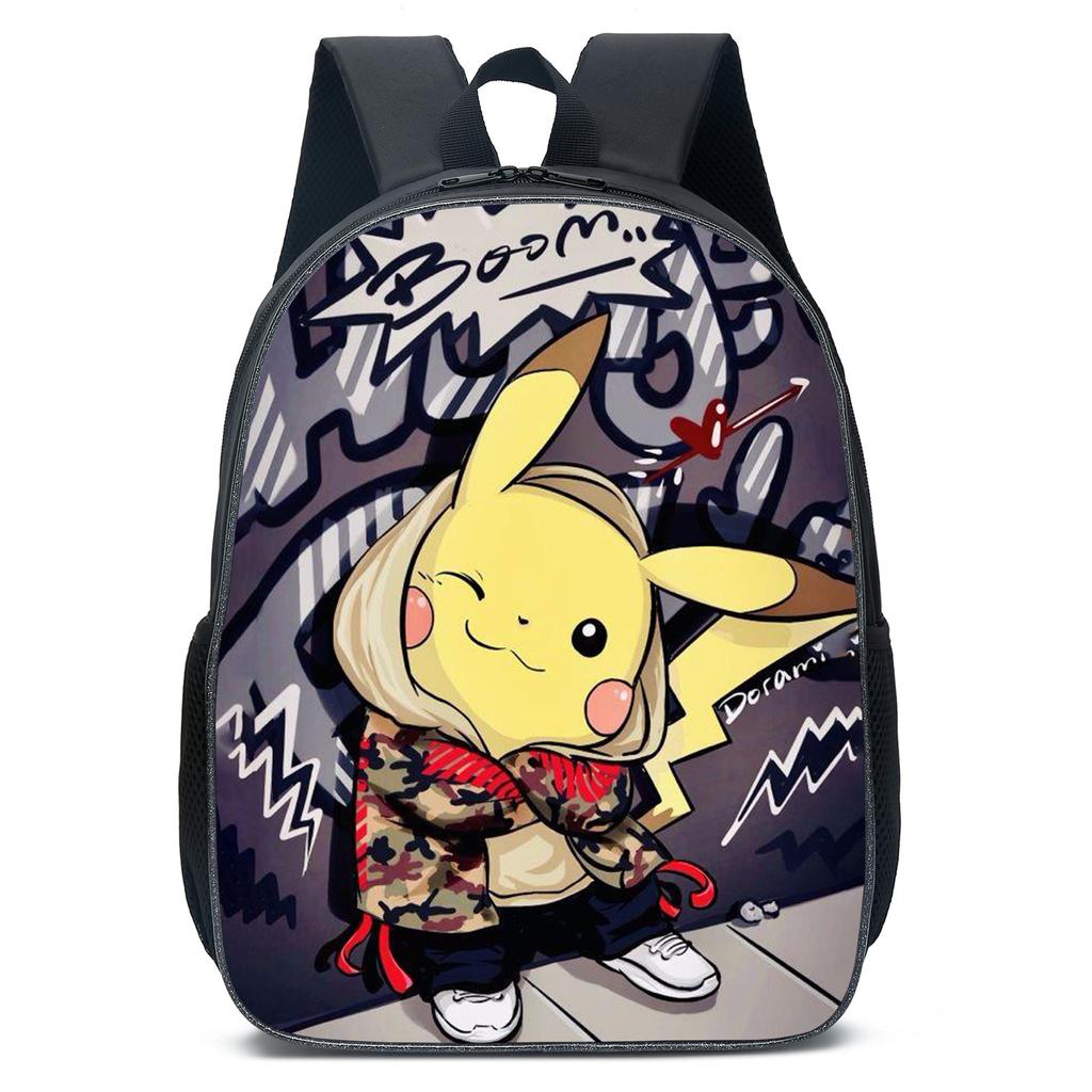 Pokémon Pokémon Backpack Student School Bag Cartoon Anime Backpack