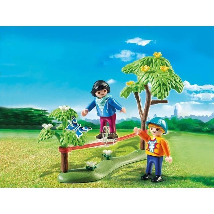 PLAYMOBIL - 6839 - Œuf de Pâques - Enfants équilibristes - Family fun - La maison moderne