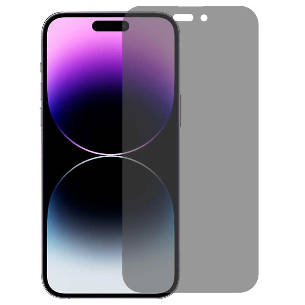For iPhone 14 Pro Max Privacy Screen Protector Full Cover Anti-Spy Dark Tempered Glass Anti-Scratch Screen Film Guard