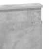 Headboard with Concrete Grey Headboard 160 cm Particleboard