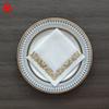 Good White Golden Paper Napkins Tissue Serviettes Customized Napkins for Restaurant