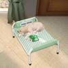 Elevated Dog Bed Pet Metal Frame Hammock Raised Cot for Puppy Kitten Cats Dogs