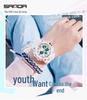 Sanda Fashion Luminous Waterproof Multi-function Sports Watch for Men & Women, Suitable for Students