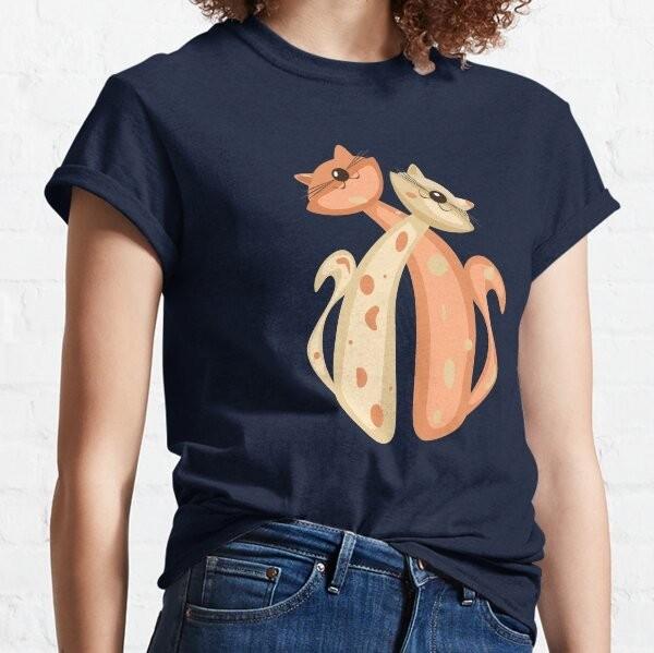 Cats on the roof Classic T-Shirt S