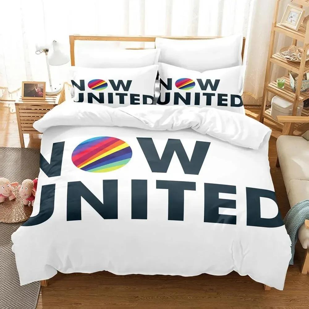 

3D Printed Now United Bedding Set Duvet Cover Bedroom Comforter Covers Single Twin King Size Quilt Cover Home Textile 135x200cm