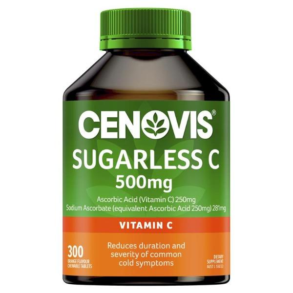 CENOVIS Sugarless Vitamin C 500mg 300t