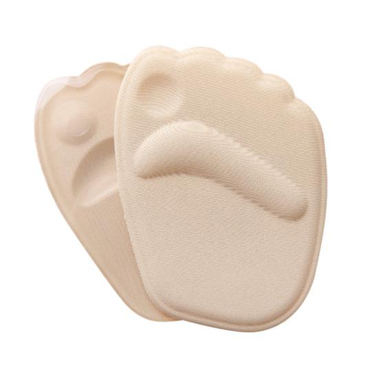 3/5 Pairs Foot Cushions for High Heels Gel Metatarsal Pads with Non-Slip Grip Pain Relief Inserts for Dress Shoes Pumps Sweat-Absorbent Foam Inserts