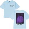 Lil Peep T-shirt vintage a maniche corte per fumatori Unisex Donna Hip Hop Oversize streetwear Unisex Abbigliamento 100% Cotone T-shirt
