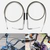Motorcycle 42'' Throttle and Idle Cable Set for Davidson FXST FLST FLT XL 1996-UP 56579-02A Stainless Steel Idle Cable