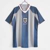 England 1996 Euro Retro Football Jersey Men Women Unisex Short Sleeve Soccer Shirt Beckham Owen 7 10