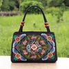 2026 New Fashion Embroidery Women Small Handbags National Floral Embroidered Lady Top-handle Bags Single-layer Beading Falp Carrier