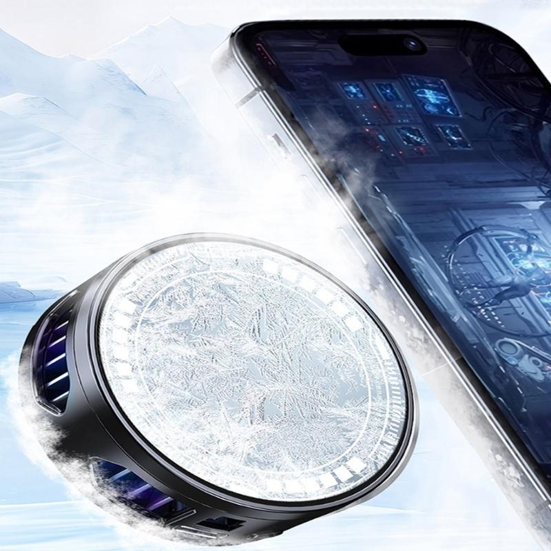 Handykühler Magnetischer Kühlventilator, Handykühler Wärmeableitung Kühlventilator, Gaming Halbleiterkühlung