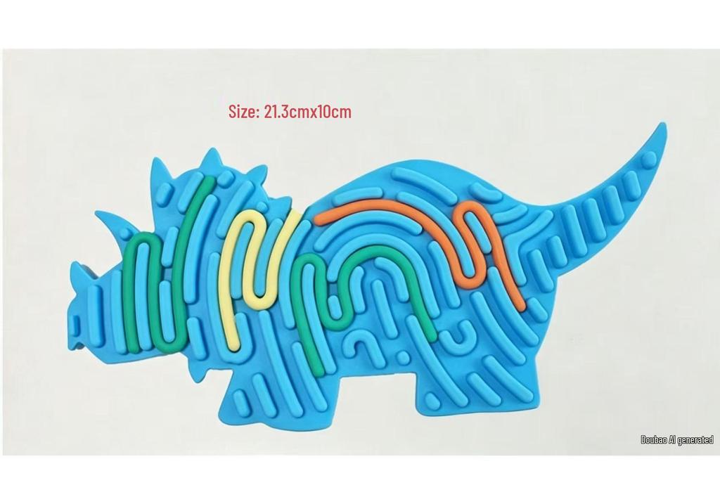 Silicone Sensory Activity Board: ADHD Educational Puzzle Toy
