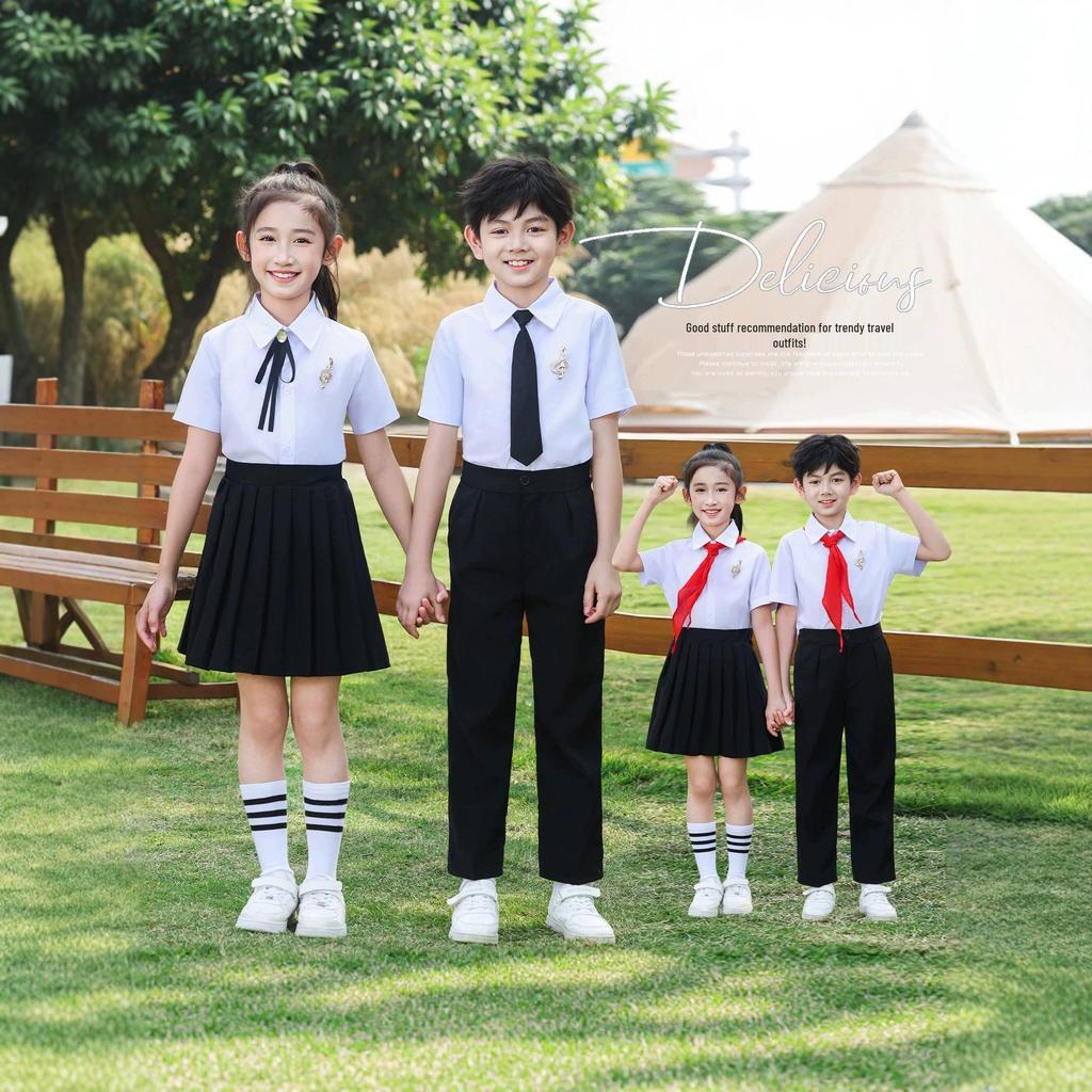 Primary School Performance Uniform for Choir, Poetry Recitation, Flag Ceremonies, and Sports Event Opening