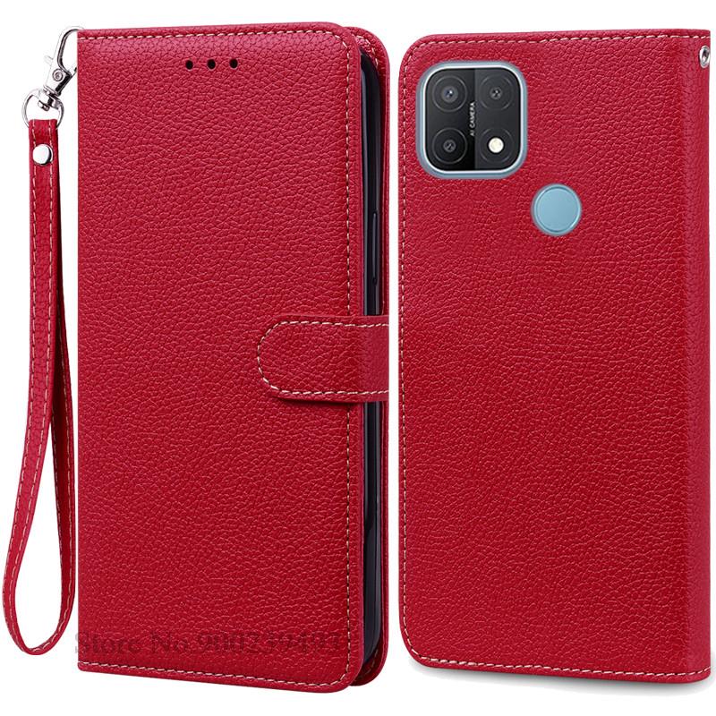 For OPPO A15 Case OPPO A15S Cover Silicone Wallet Flip Cover For OPPO A15 CPH2185 A15S CPH2179 Phone Case Leather Coque Fundas