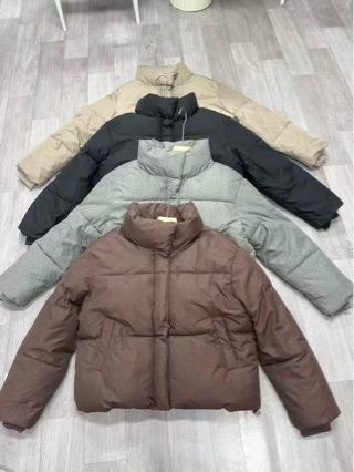 New down cotton clothes women's new year new short foreign style thin down cotton clothes jacket