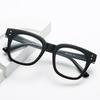 NeoRetro 6810R Low Classic Horn-Rimmed Glasses C1 BLACK