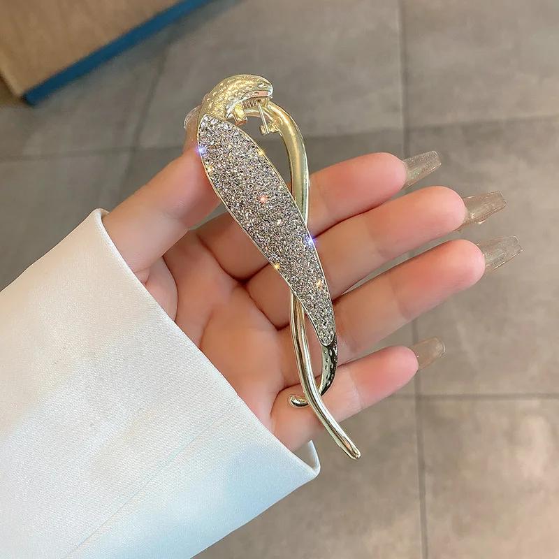 Korejský kov Butterfly Pearl Sponky do vlasů Sponky do vlasů Módní Spona do culíku Sponky do vlasů Sponky do vlasů Pokrývky hlavy Dámské Doplňky do vlasů