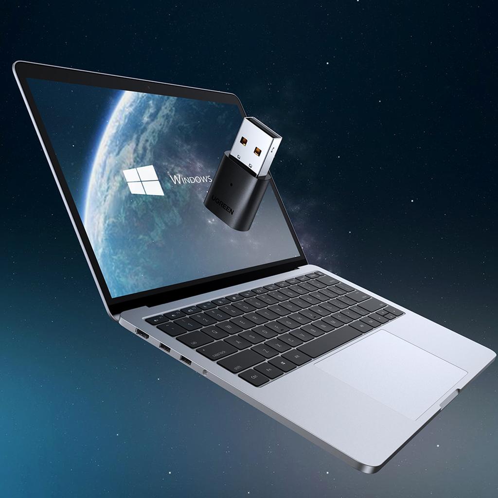 Ugreen USB Bluetooth 5.0 Adapter Black (Model CM390)