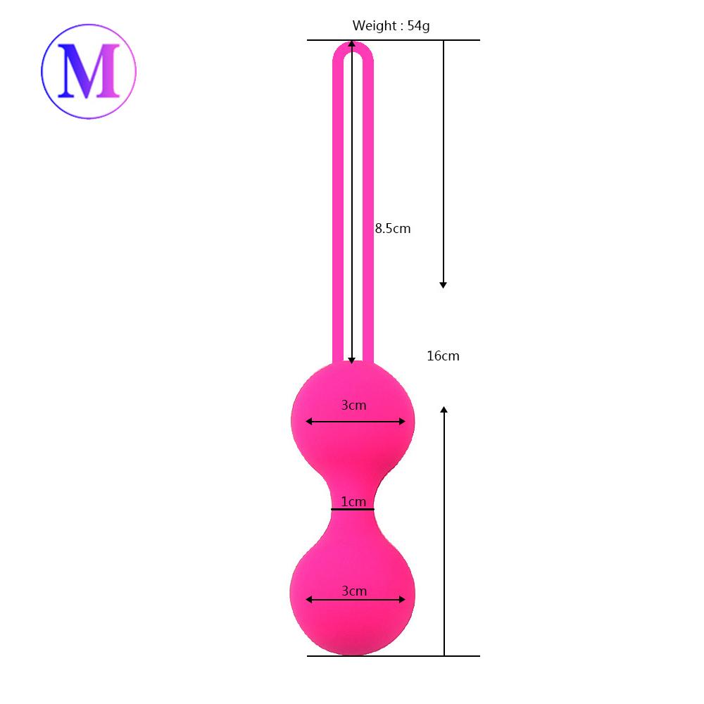 Metal Contraction Balls Butt Plug Female Reduction Couples Vaginal Shrink Yin Ball Sex Toys For