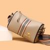 Leather Women'S Bag Wide Shoulder Strap Fashion Leather Shoulder Bag Crossbody Pillow