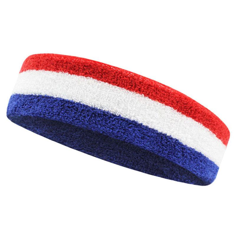 Aolikes 1Pcs Sweatbands Sport Headbands For Men & Women,Terry Cloth Sweat Band For Tennis, Running, Basketball, Working Out