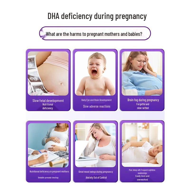 HIIYAA Prenatal DHA Algal Oil Softgels