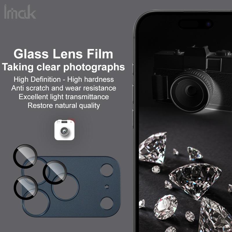 For iPhone 17 Pro Max Air Glass IMAK Metal Armor Premium Camera Protector Lens Film