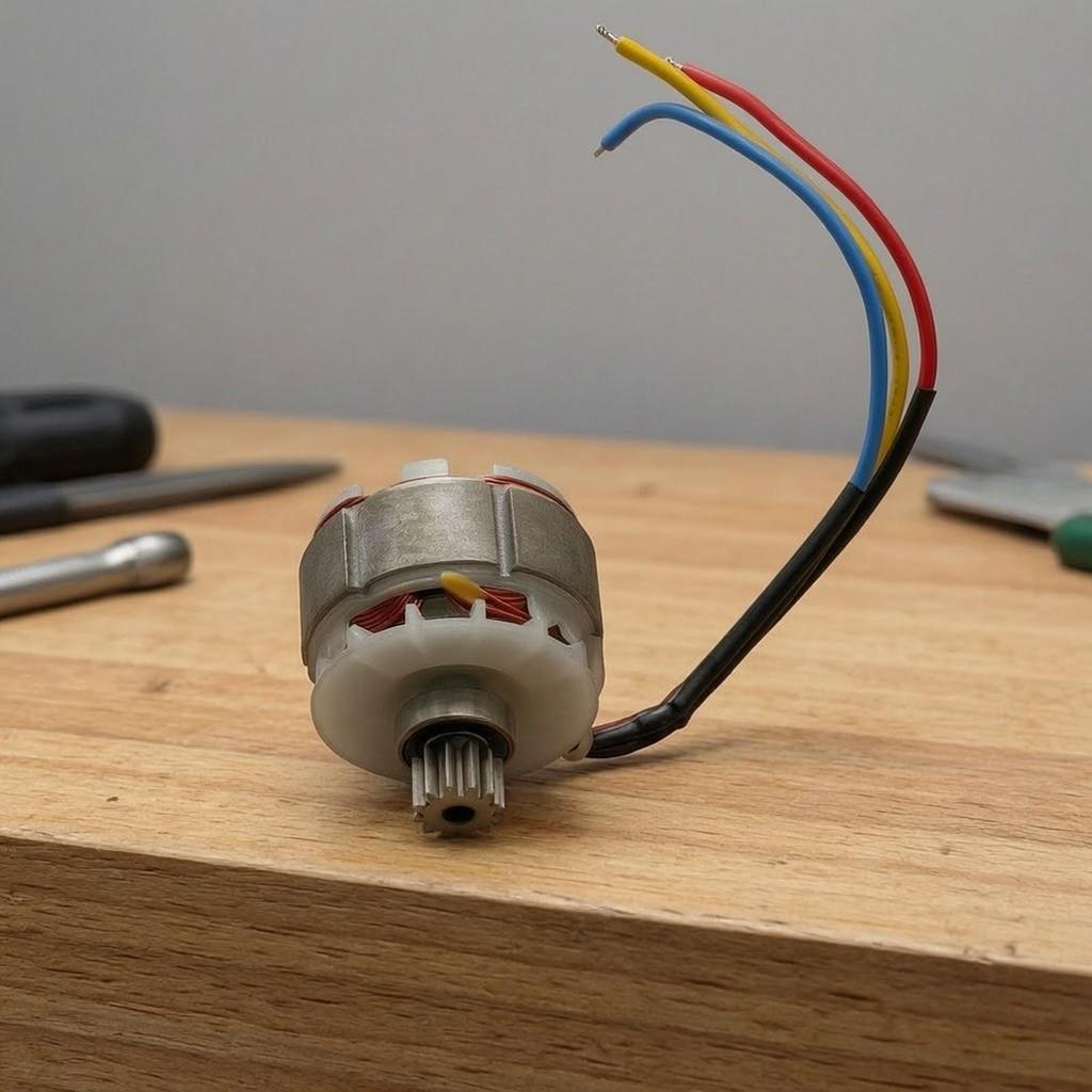 Electric Motor with 12-tooth Pinion for Garden Tool Replacement