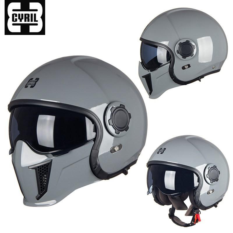 

Vintage Helmet Harley Motorcycle Streetcar Combination Color Darth Vader Non-scorpion All-season 2XL